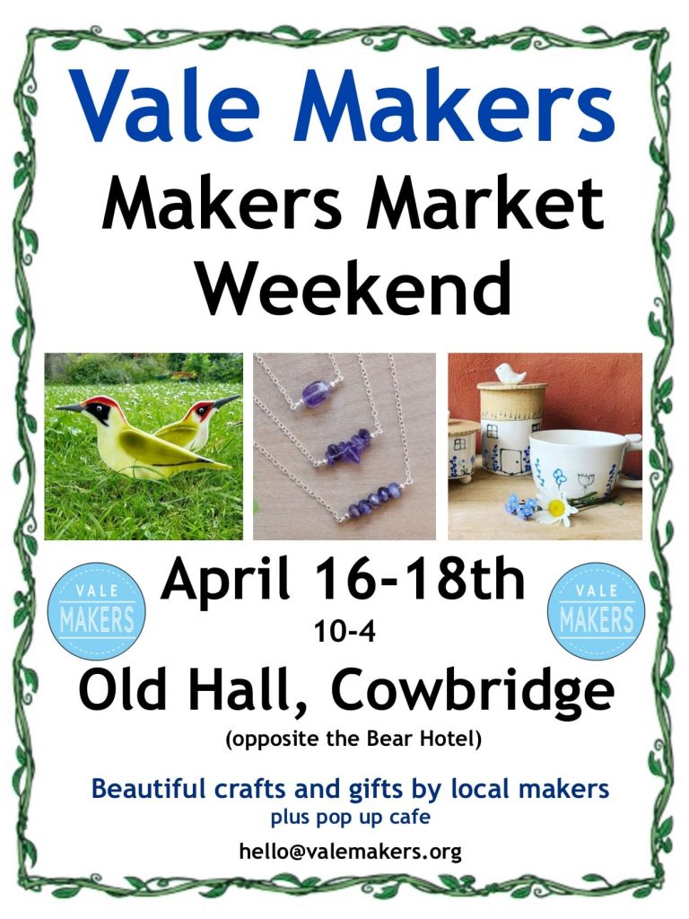 Vale Makers Market, Old Hall Cowbridge, April 2022